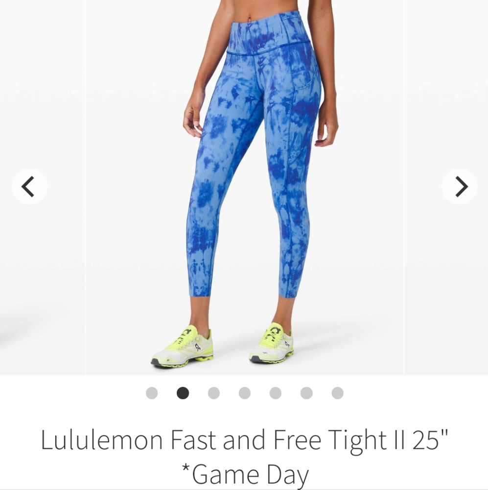 Lululemon fast and free 8
